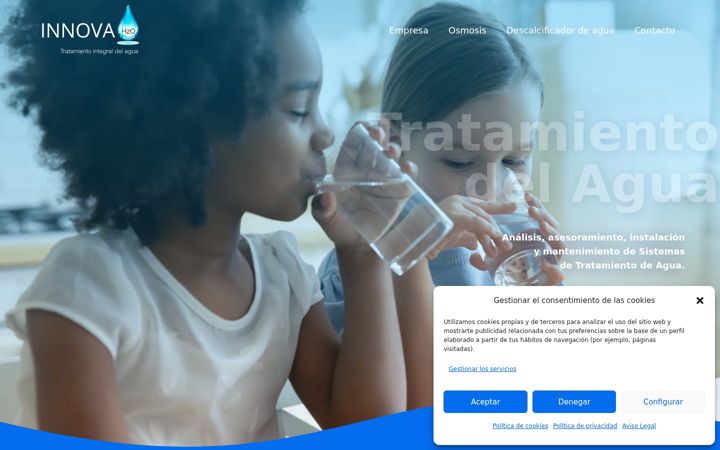 Screenshot of innovah2o.es