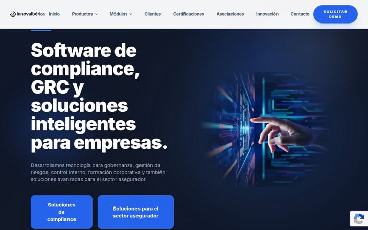 Screenshot of innovaiberica.com