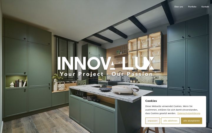 Screenshot of innovalux.ch
