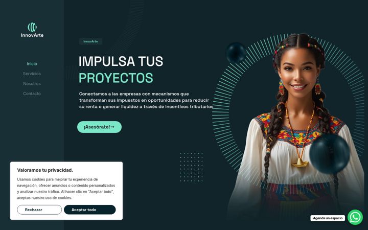 Screenshot of innovartegroup.com