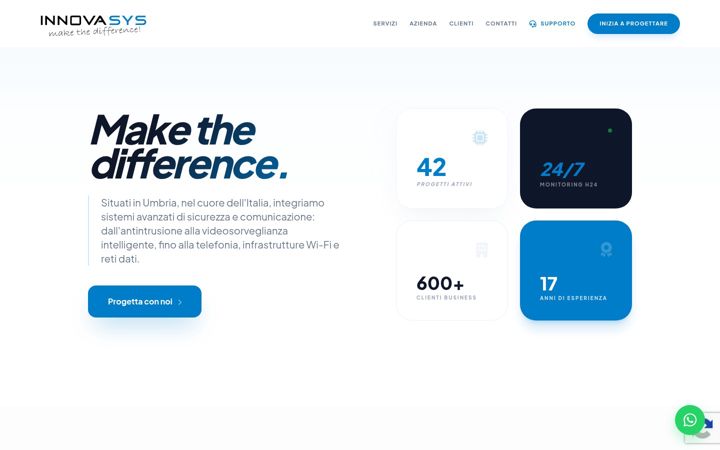 Screenshot of innovasys.it