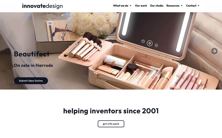 Screenshot of innovate-design.co.uk
