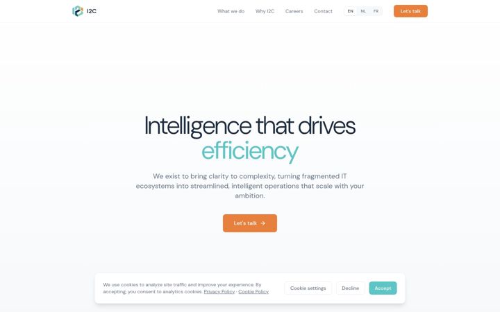 Screenshot of innovate2connect.com