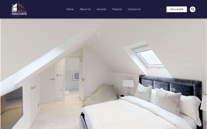 Screenshot of innovatedb.com