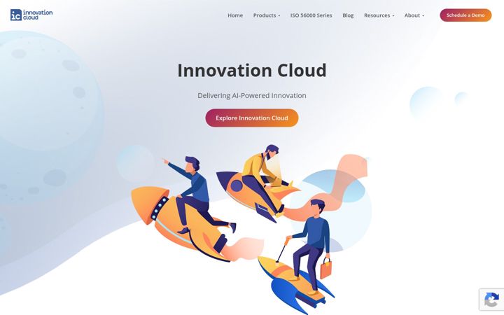 Screenshot of innovationcloud.com