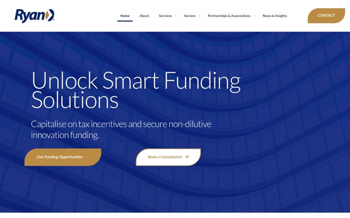 Screenshot of innovationfunding.com