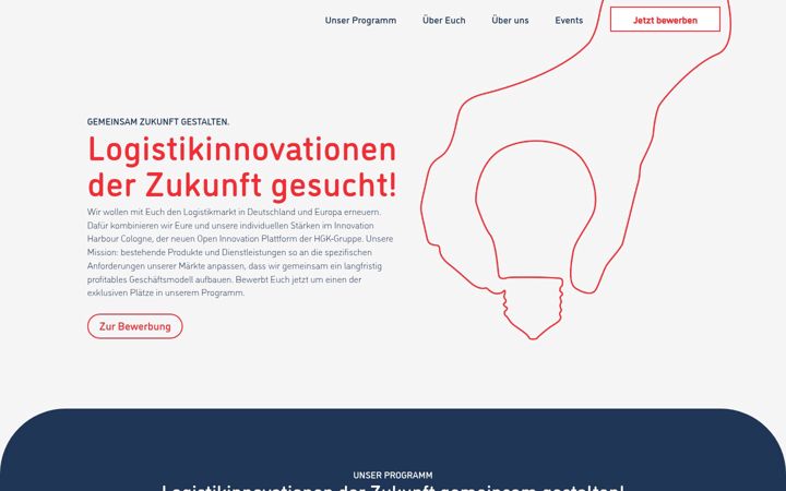 Screenshot of innovationharbourcologne.com