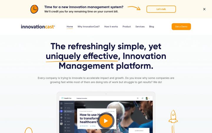 Screenshot of innovationmanagement.net