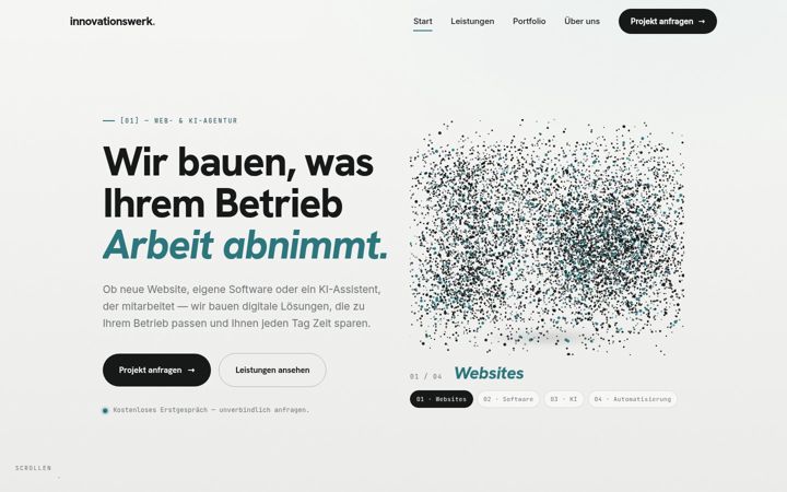 Screenshot of innovations-werk.de