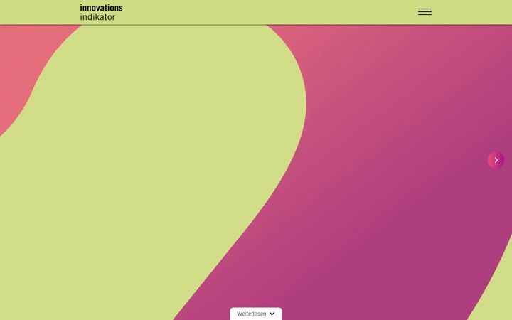 Screenshot of innovationsindikator.de