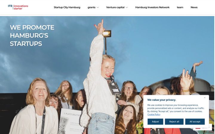 Screenshot of innovationsstarter.com