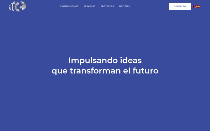 Screenshot of innovationtrainingcenter.es