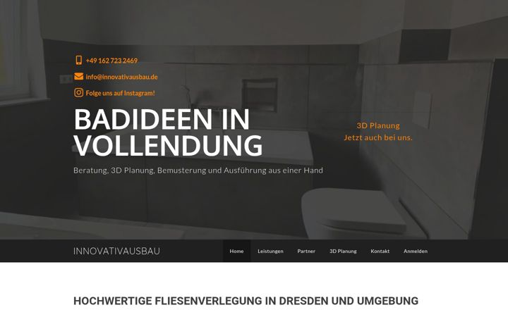 Screenshot of innovativausbau.de