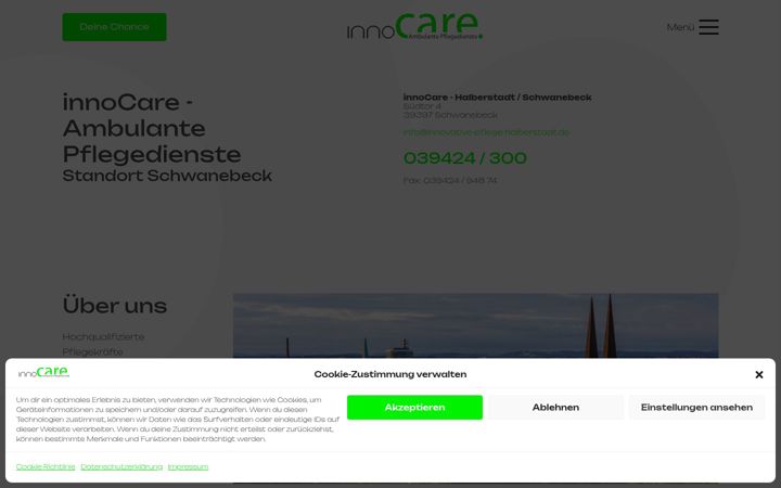 Screenshot of innovative-pflege-halberstadt.de