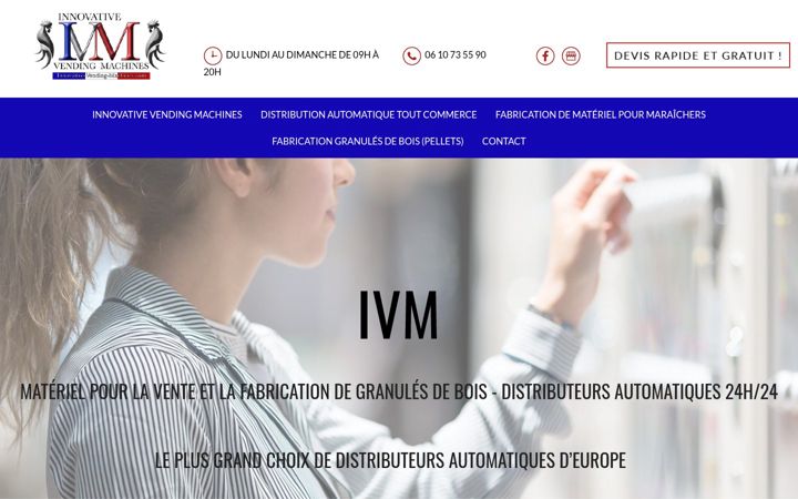 Screenshot of innovative-vending-machines.com