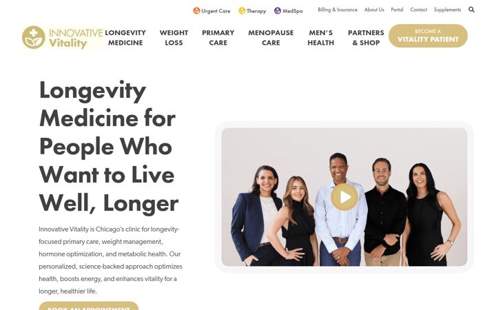 Screenshot ta' innovative-vitality.com