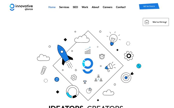 Screenshot of innovativeglance.com