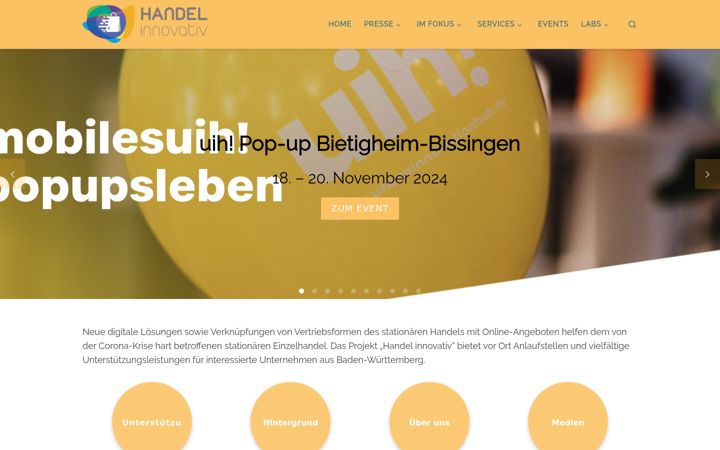 Screenshot of innovativer-handel.de