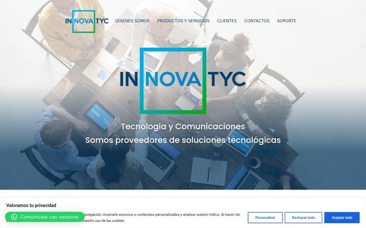 Screenshot of innovatyc.com