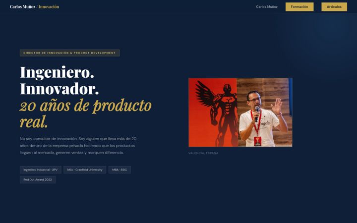 Screenshot of innovayactua.com