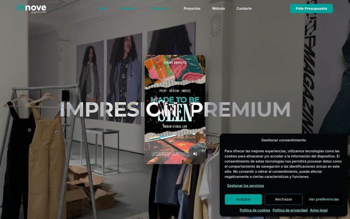 Screenshot of innovegraphics.com
