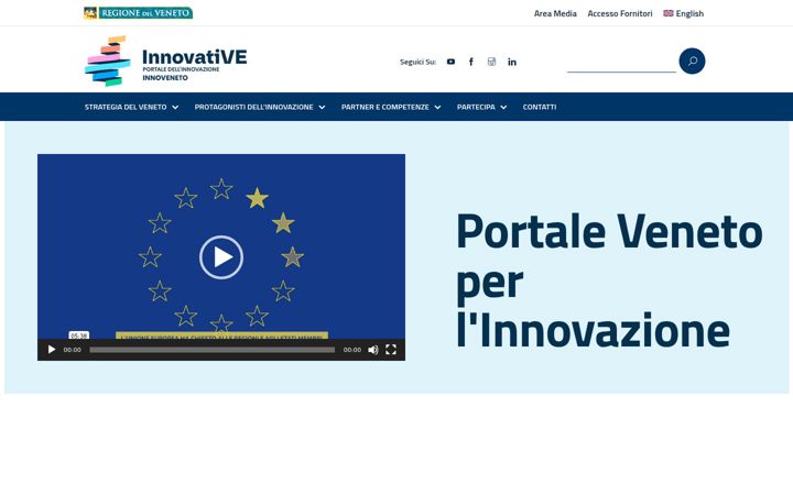 Screenshot of innoveneto.org