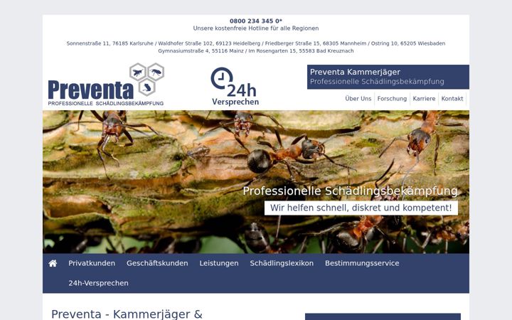 Screenshot of innoventa-services.de