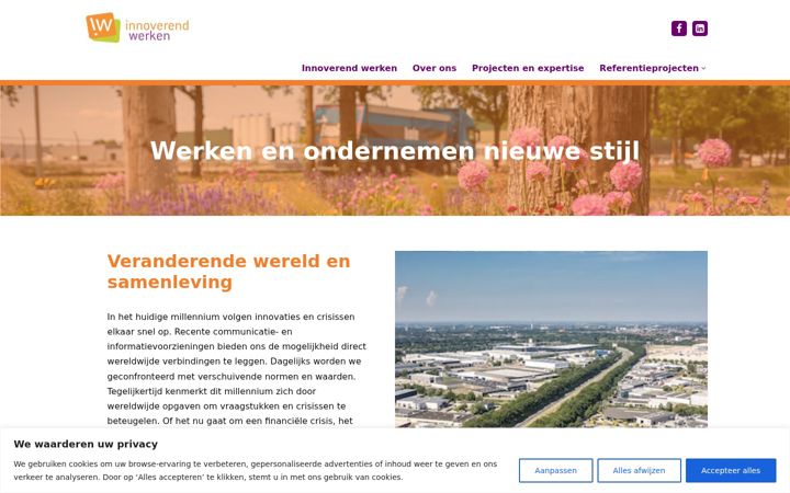 Screenshot of innoverendwerken.nl