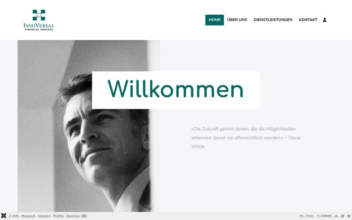 Screenshot of innoversal.ch