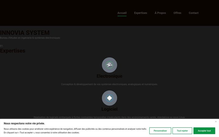 Screenshot of innoviasystem.com