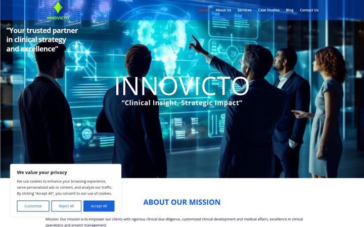 Screenshot of innovicto.com
