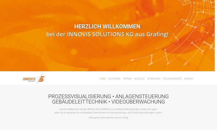 Screenshot of innovis-solutions.de