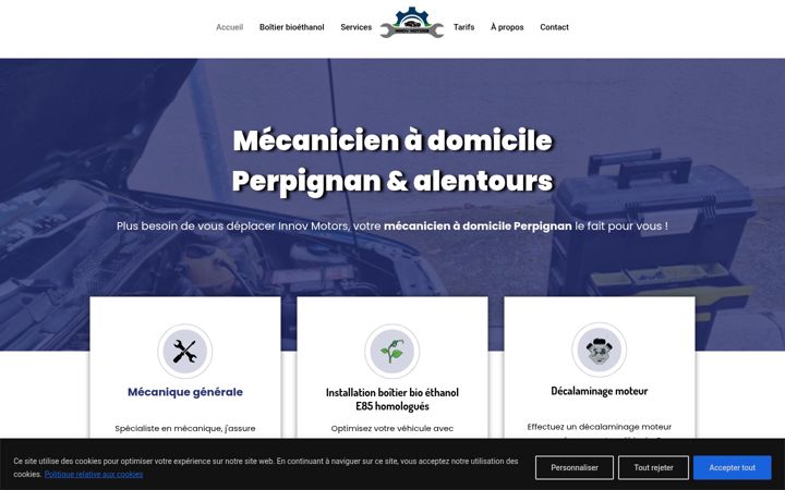 Screenshot of innovmotors.fr