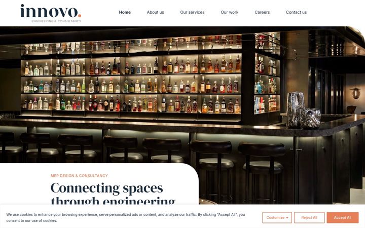 Screenshot of innovoeng.co.uk