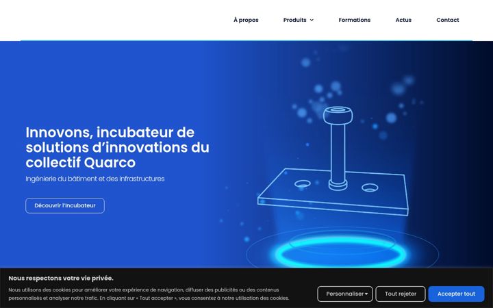 Screenshot of innovons-maintenant.com
