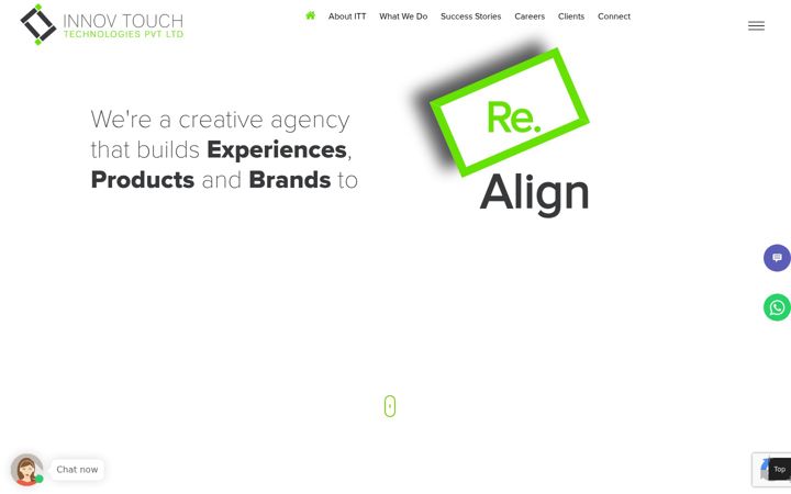 Screenshot of innovtouch.com