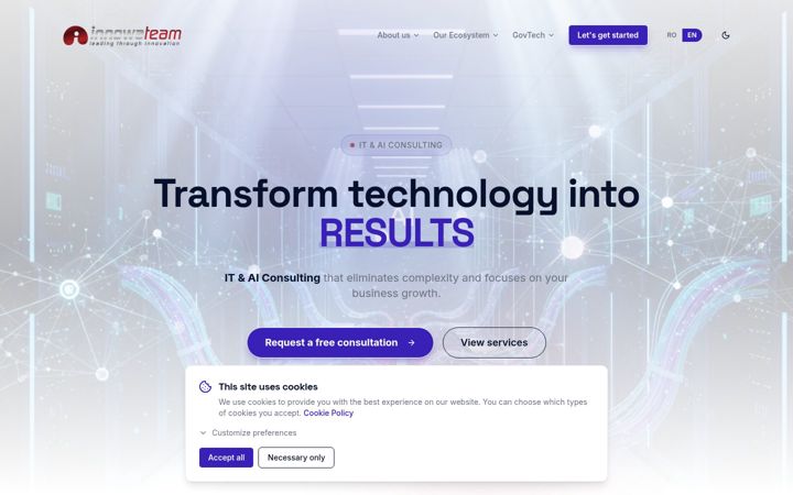 Screenshot of innowateam.com