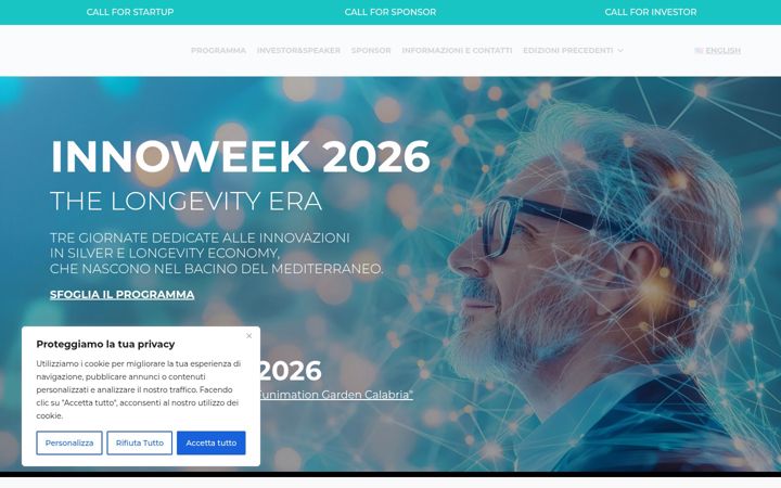 Screenshot of innoweek.it