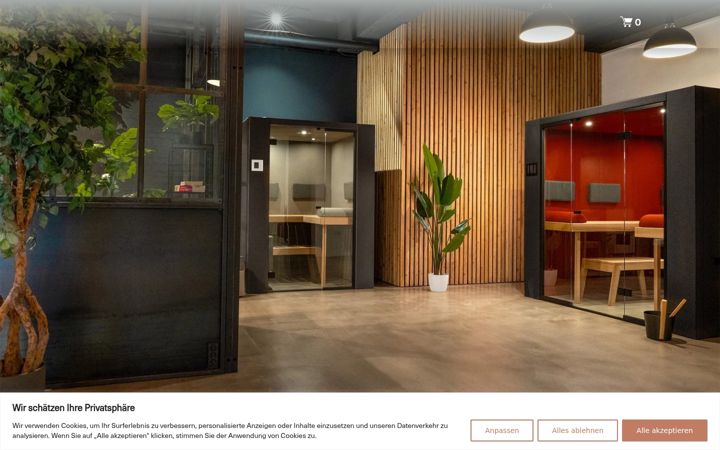 Screenshot of innozen-shop.de