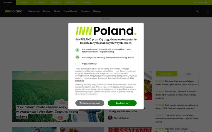 Screenshot of innpoland.pl