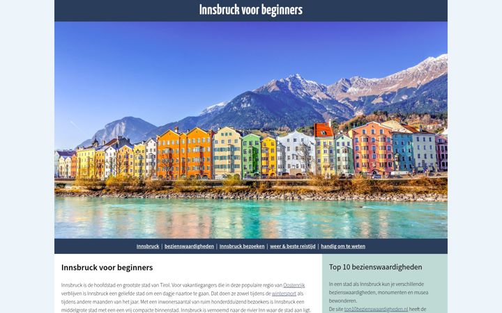 Screenshot of innsbruckvoorbeginners.nl
