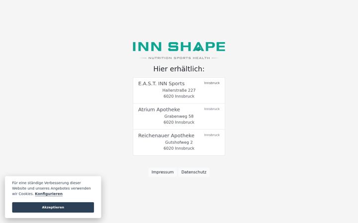 Screenshot of innshape.at