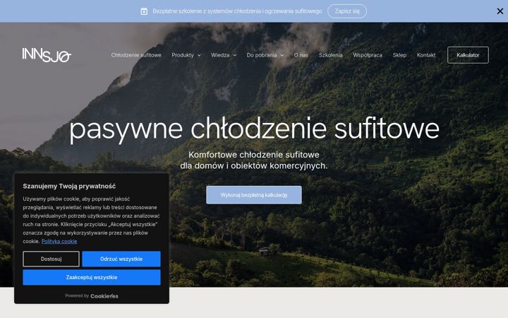 Screenshot of innsjo.eu