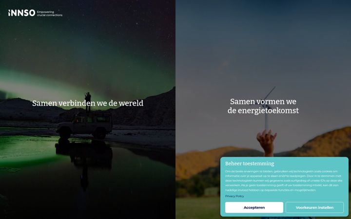 Screenshot of innso.nl
