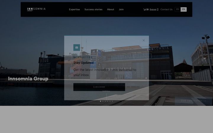 Screenshot of innsomnia.es