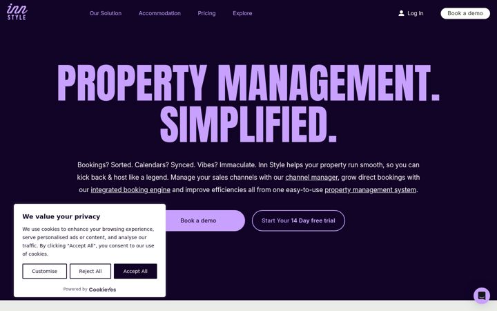 Screenshot of innstyle.co.uk