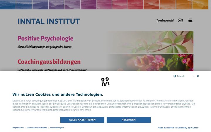 Screenshot of inntal-institut.de