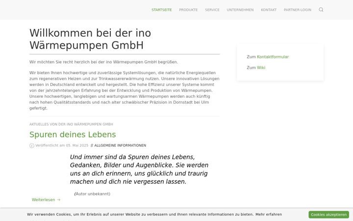 Screenshot of ino-wp.de