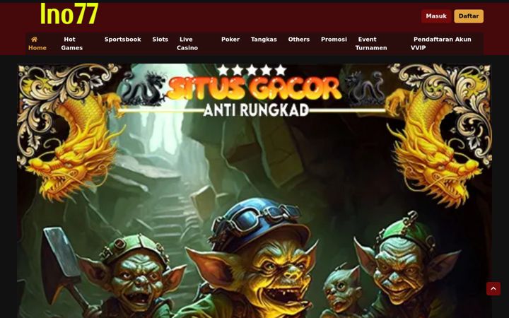 Screenshot of ino77.com