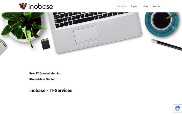 Screenshot of inobase.de